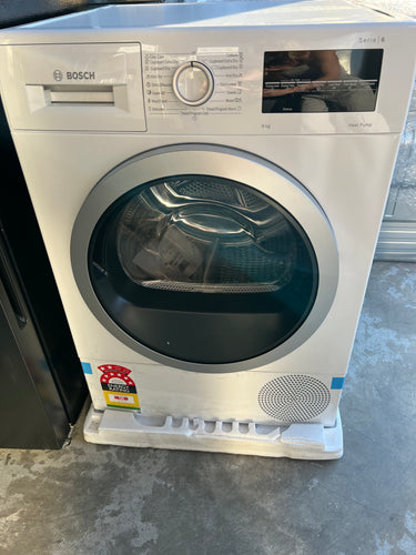 Transportation damaged Bosch 8kg Heat Pump Dryer WTR85T00AU - Second Hand Appliances Geebung